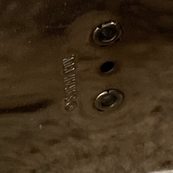 Vintage Sarah Coventry Cleopatra Cuff Blue Confetti Lucite Modern Space Age - Picture 5 of 14